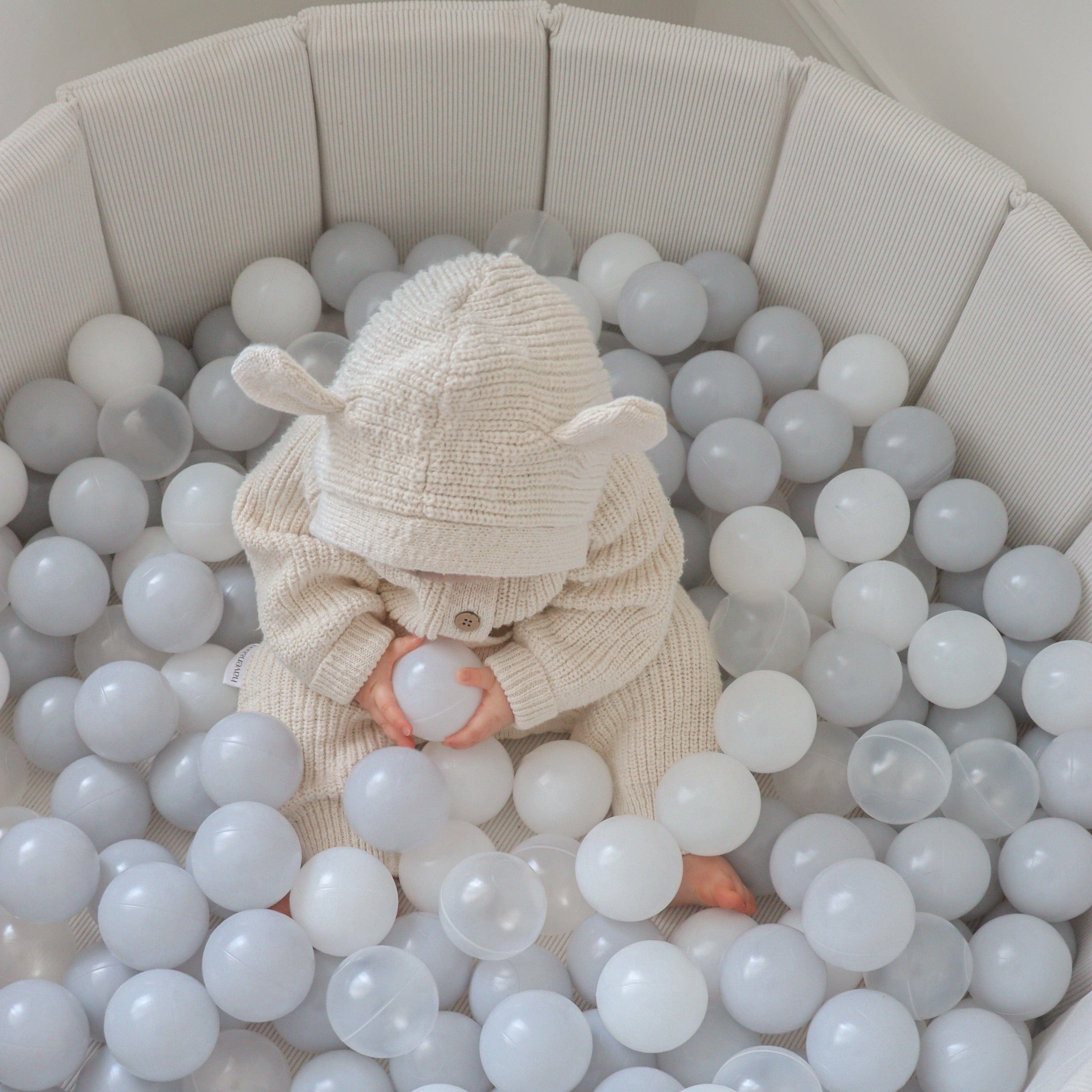 Foldable Corduroy Ball Pit