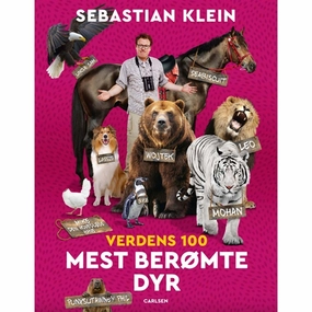 Forlaget Carlsen Sebastian Klein De 100 Mest Bermte Dyr