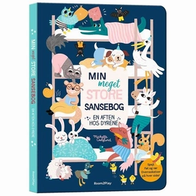 Forlaget Room2Play Michelle Carlslund Min Meget Store Sansebog En Aften Hos Dyrene