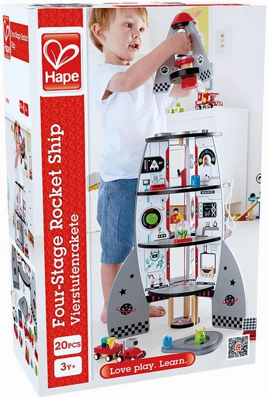 Four Stage Rocket Ship Hape