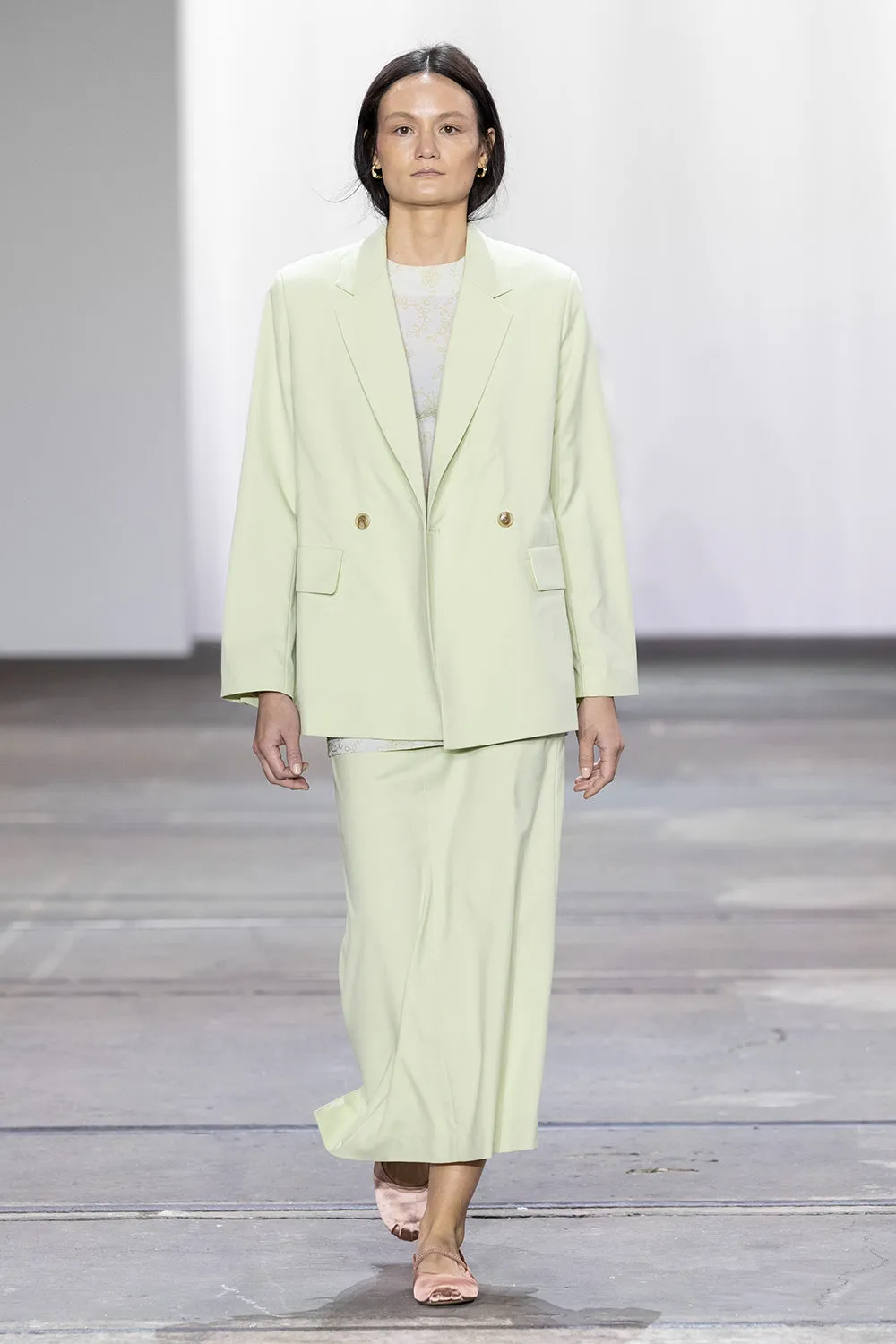 Francesca Blazer Sage