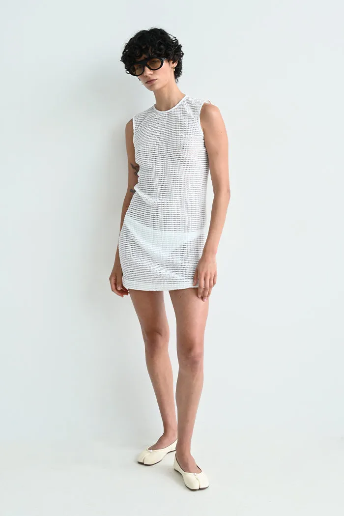 Freda Mini Dress White