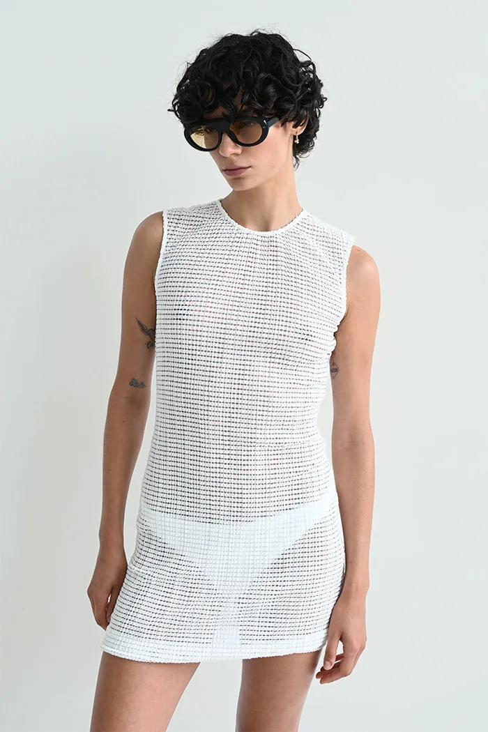Freda Mini Dress White