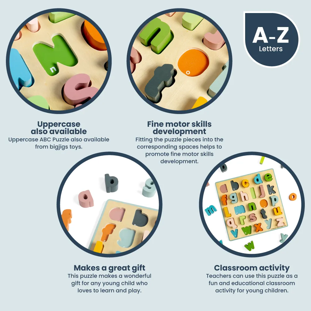 FSC Certified Lowercase ABC Puzzle