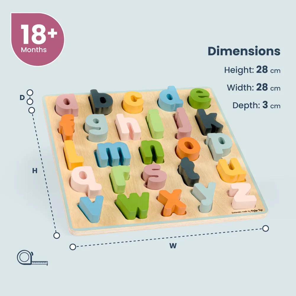 FSC Certified Lowercase ABC Puzzle