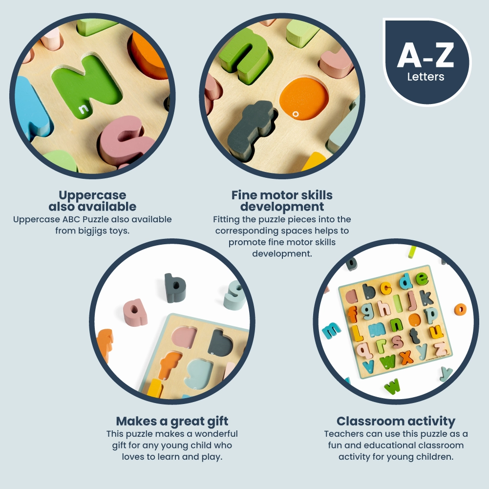 FSC Certified Lowercase ABC Puzzle