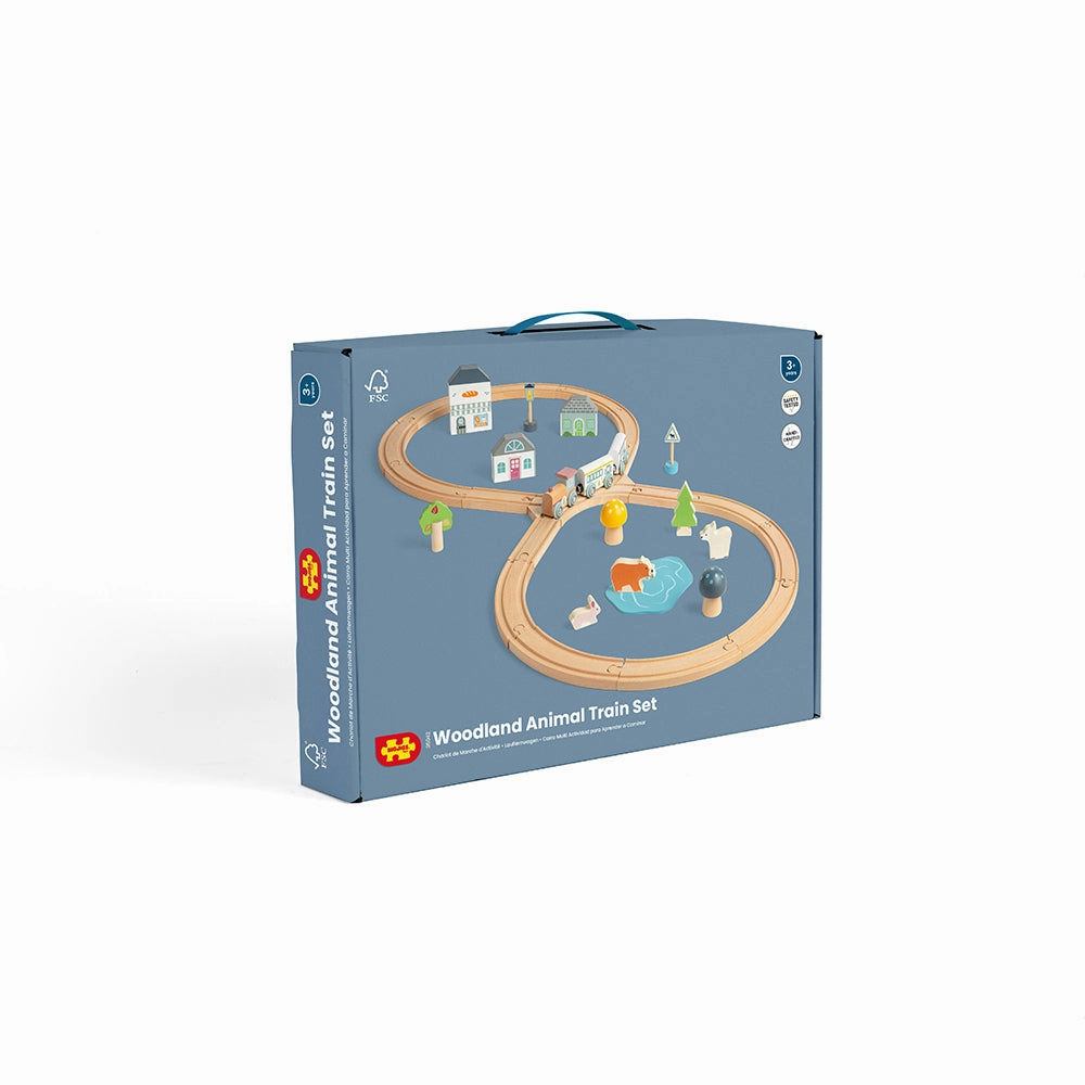 FSC Certified Train Set (Woodland Animal)