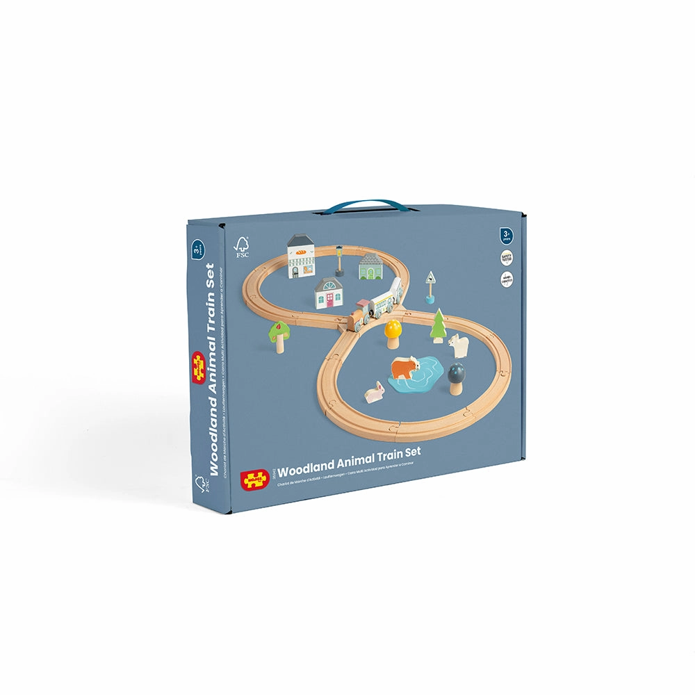 FSC Certified Train Set (Woodland Animal)