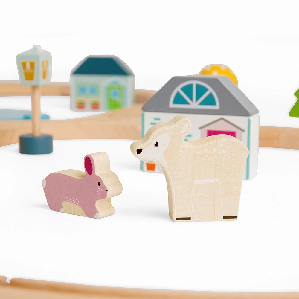 FSC Certified Train Set (Woodland Animal)
