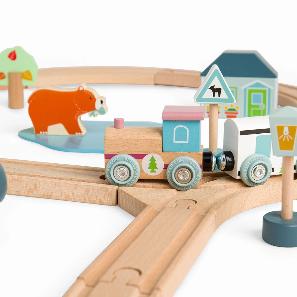 FSC Certified Train Set (Woodland Animal)