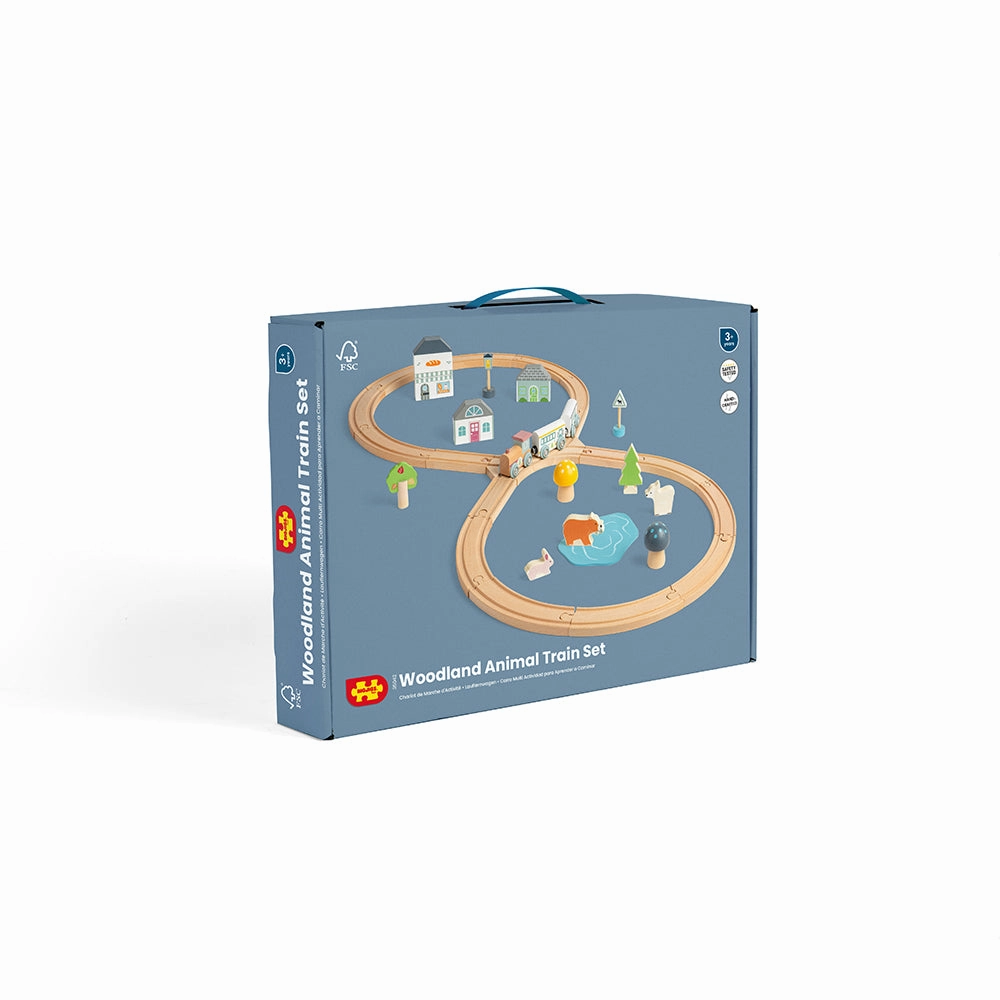FSC Certified Train Set (Woodland Animal)