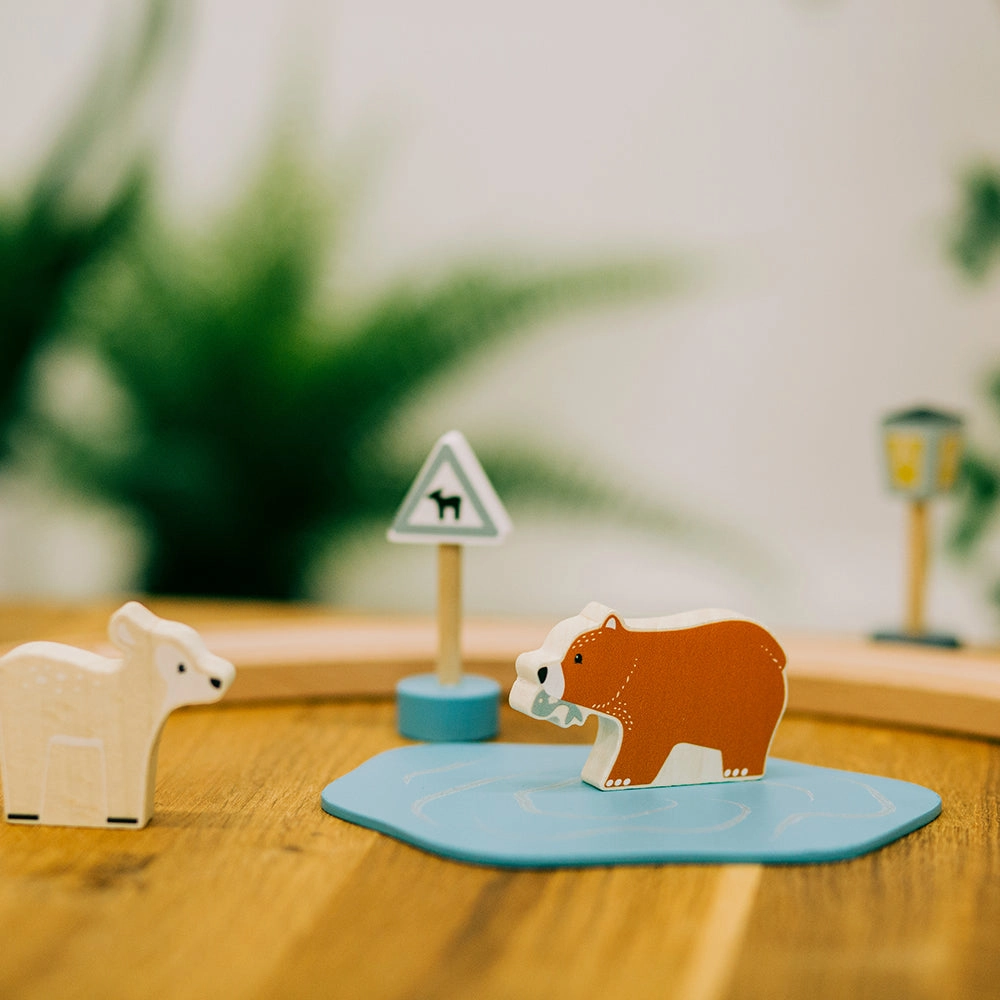 FSC Certified Train Set (Woodland Animal)