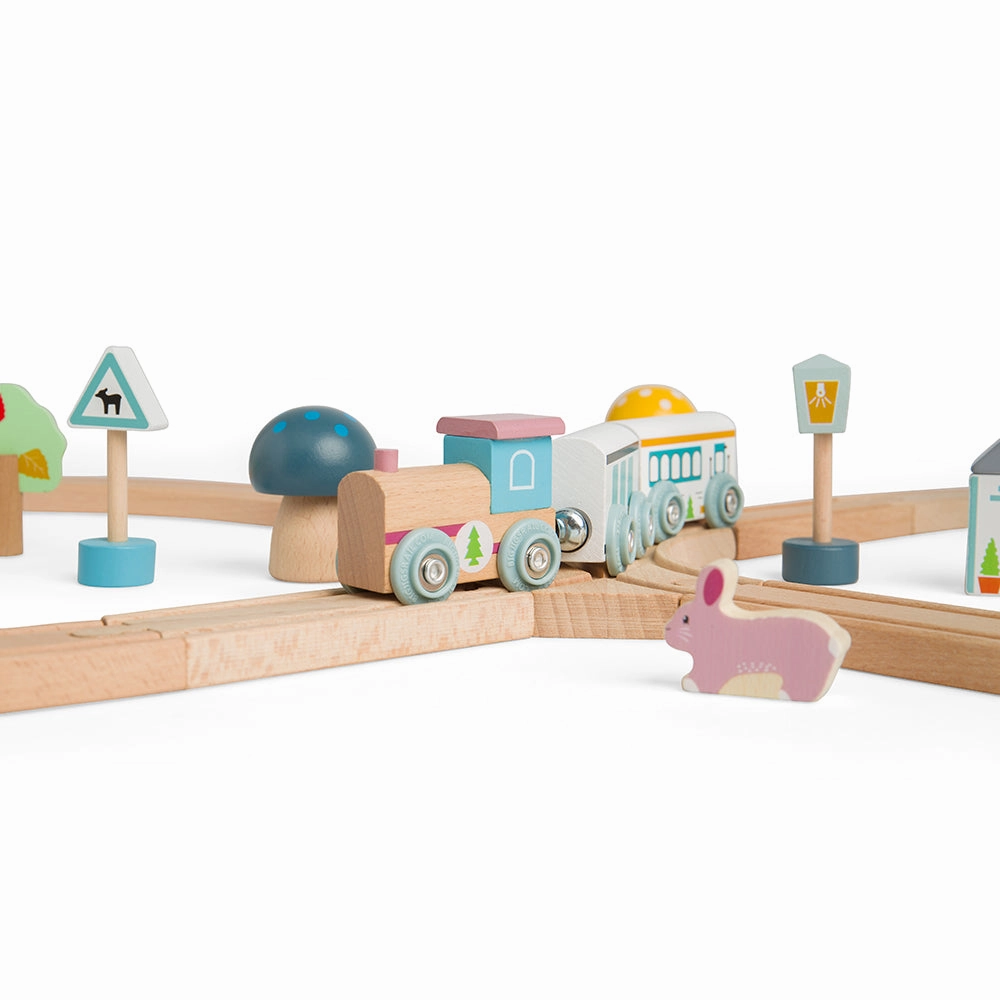 FSC Certified Train Set (Woodland Animal)