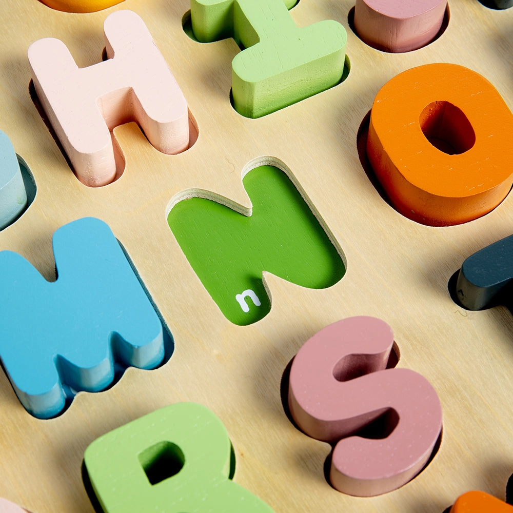 FSC Certified Uppercase ABC Puzzle