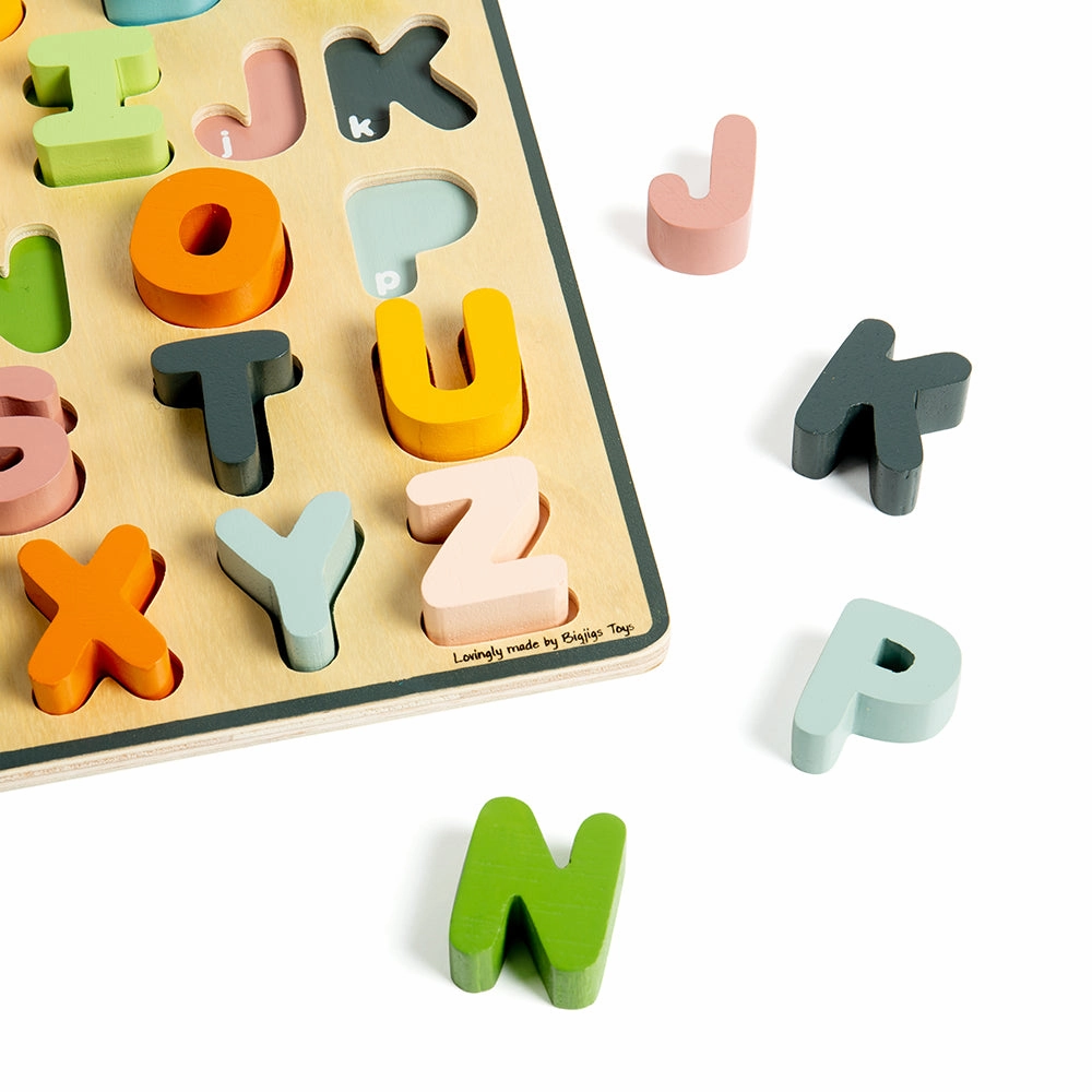 FSC Certified Uppercase ABC Puzzle