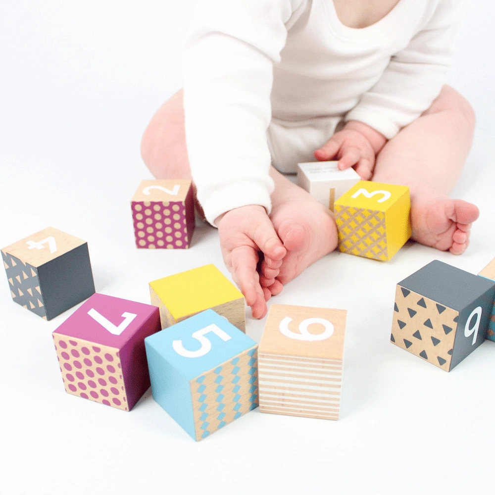 FSC Certified Wooden Number Blocks