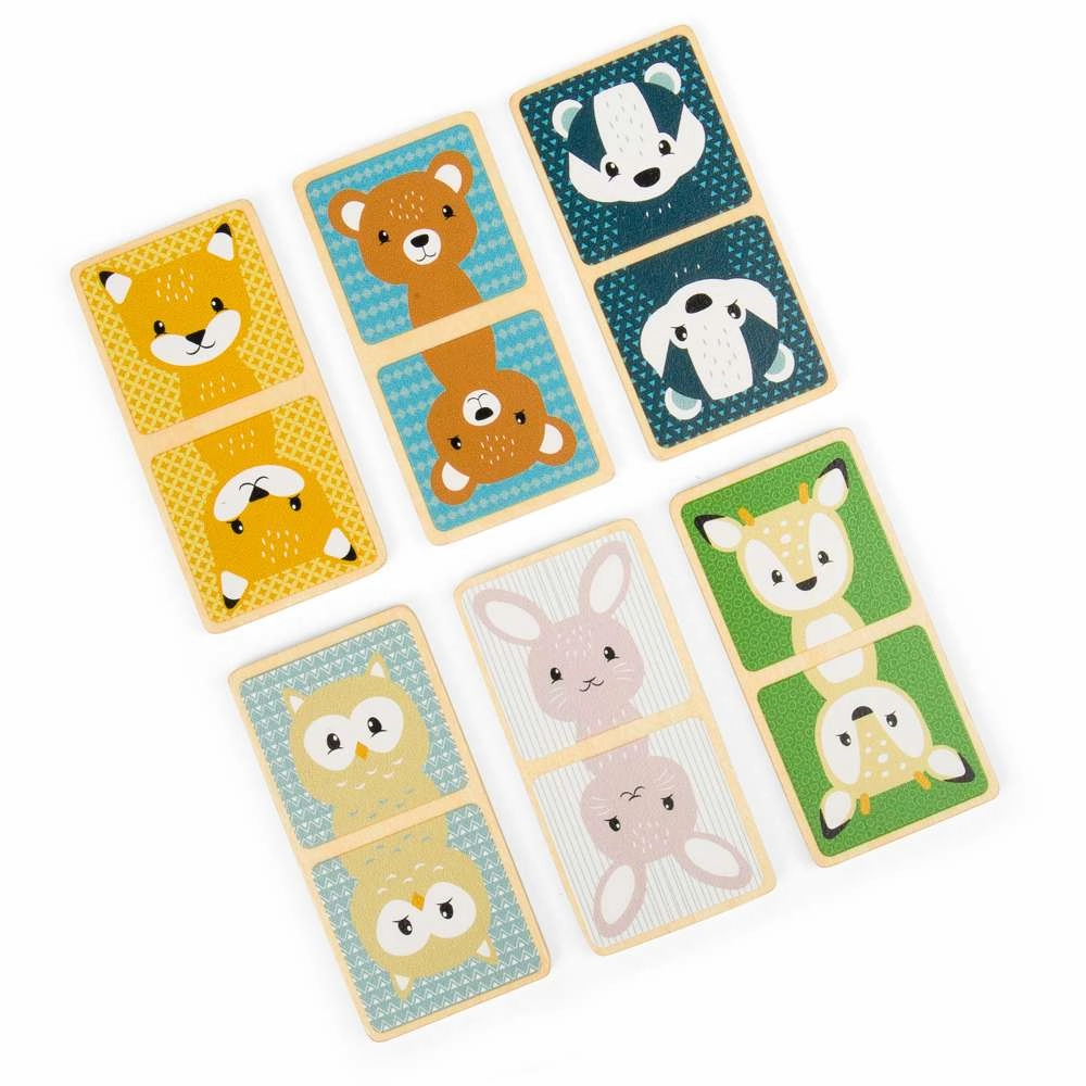 FSC Certified Woodland Animal Dominoes