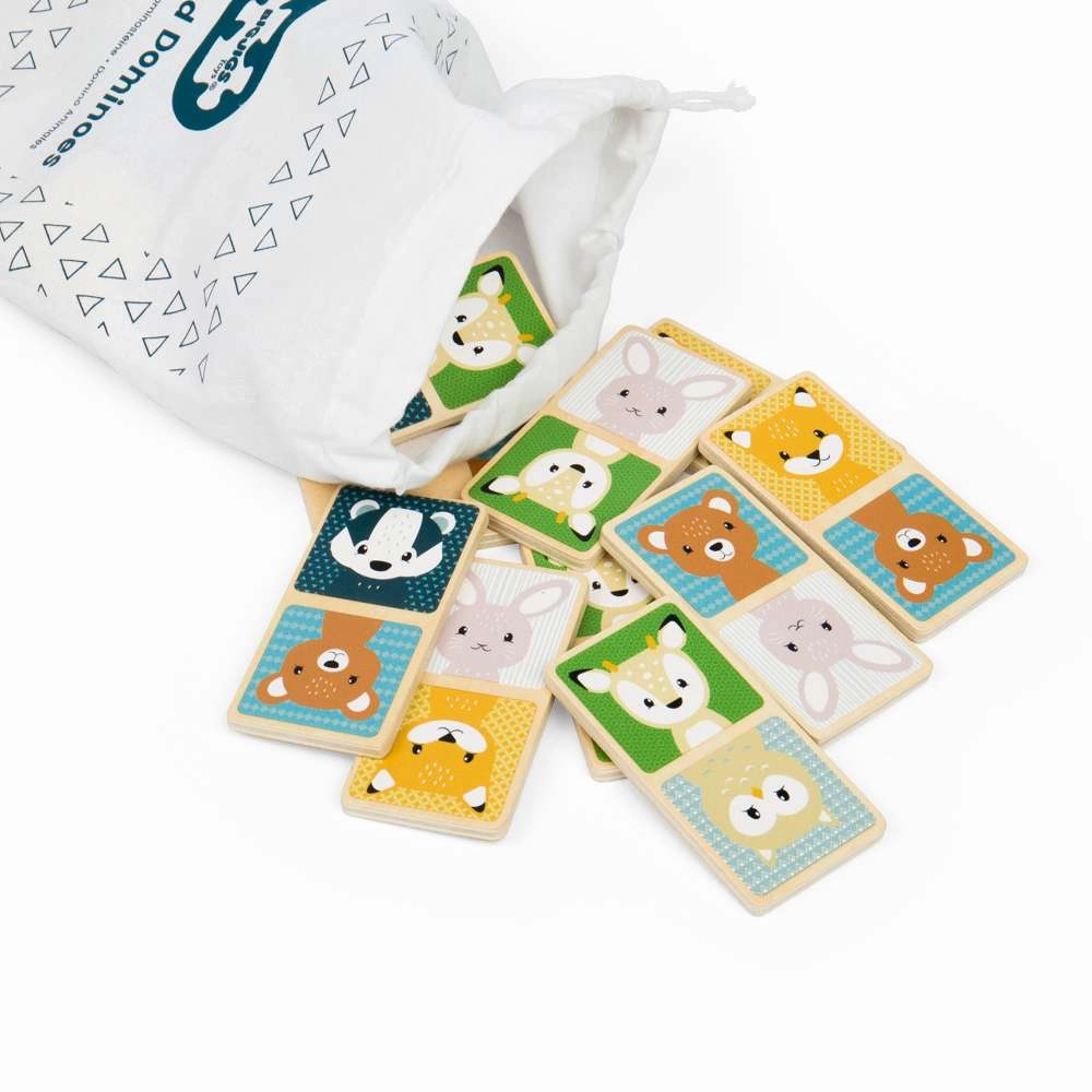 FSC Certified Woodland Animal Dominoes