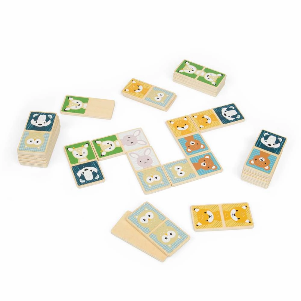 FSC Certified Woodland Animal Dominoes