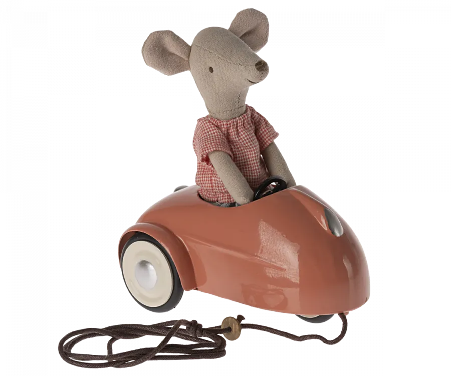 Furniture For Mouse - Car -Coral