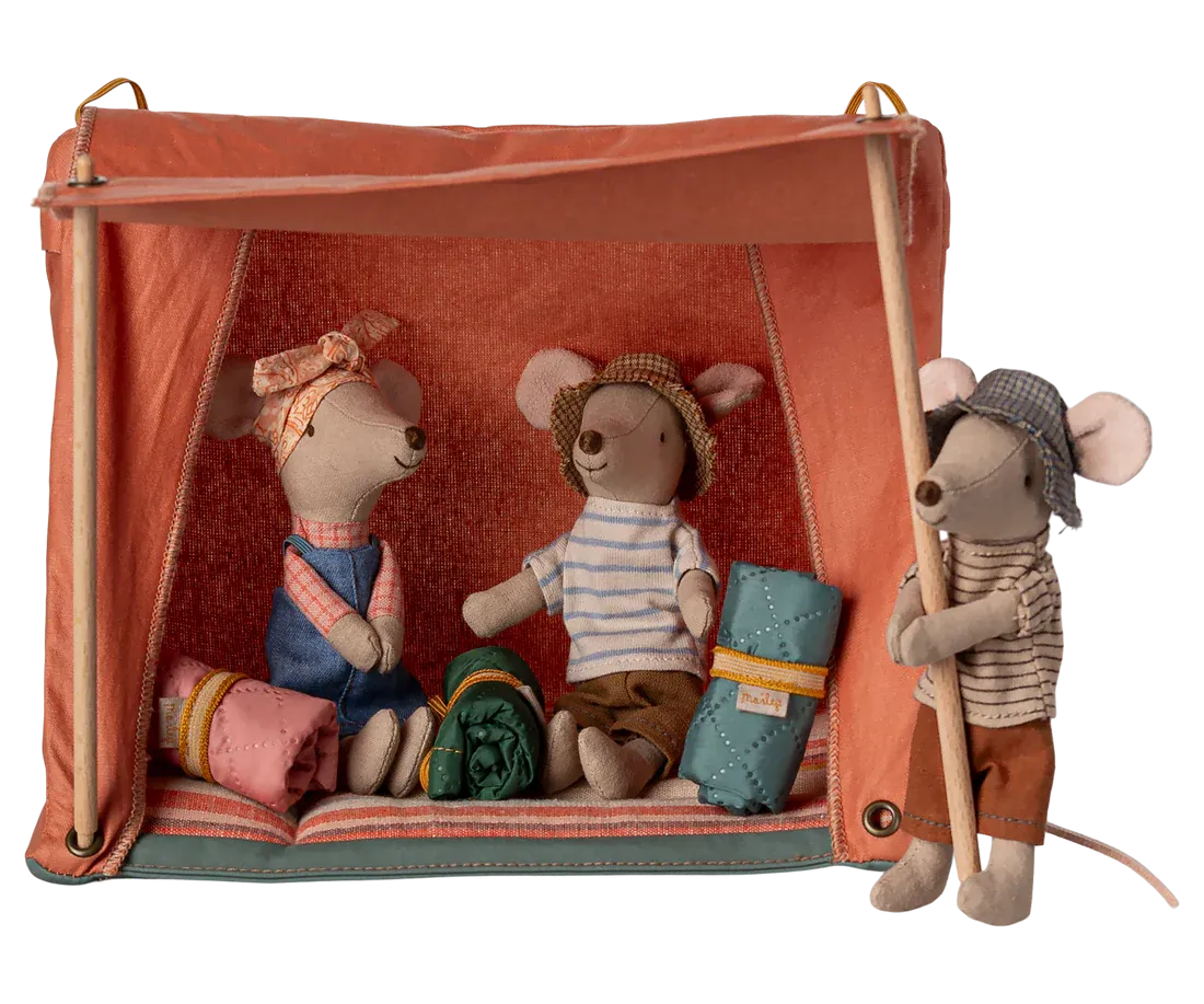 Furniture For Mouse - Happy Camper Tent