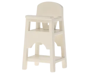 Furniture For Mouse - High Chair - Off White