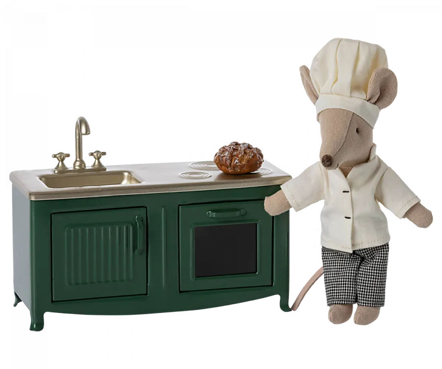Furniture For Mouse - Kitchen - Dark Green