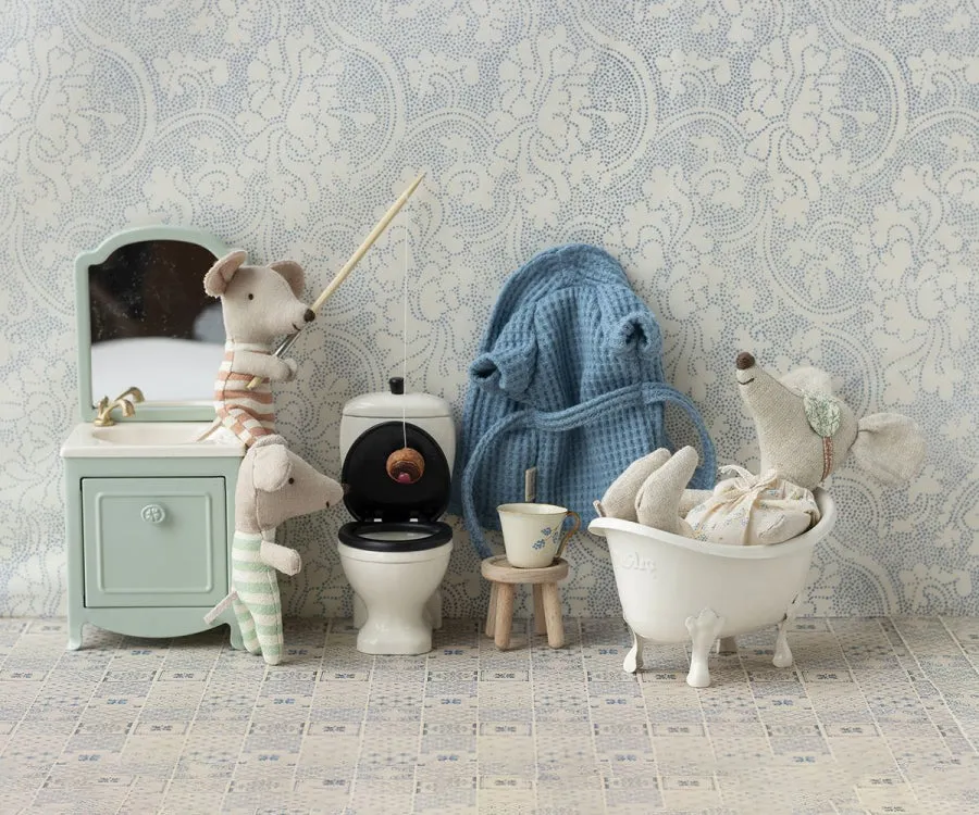 Furniture For Mouse - Sink Dresser With Mirror - Mint