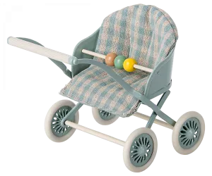 Furniture For Mouse - Stroller - Blue