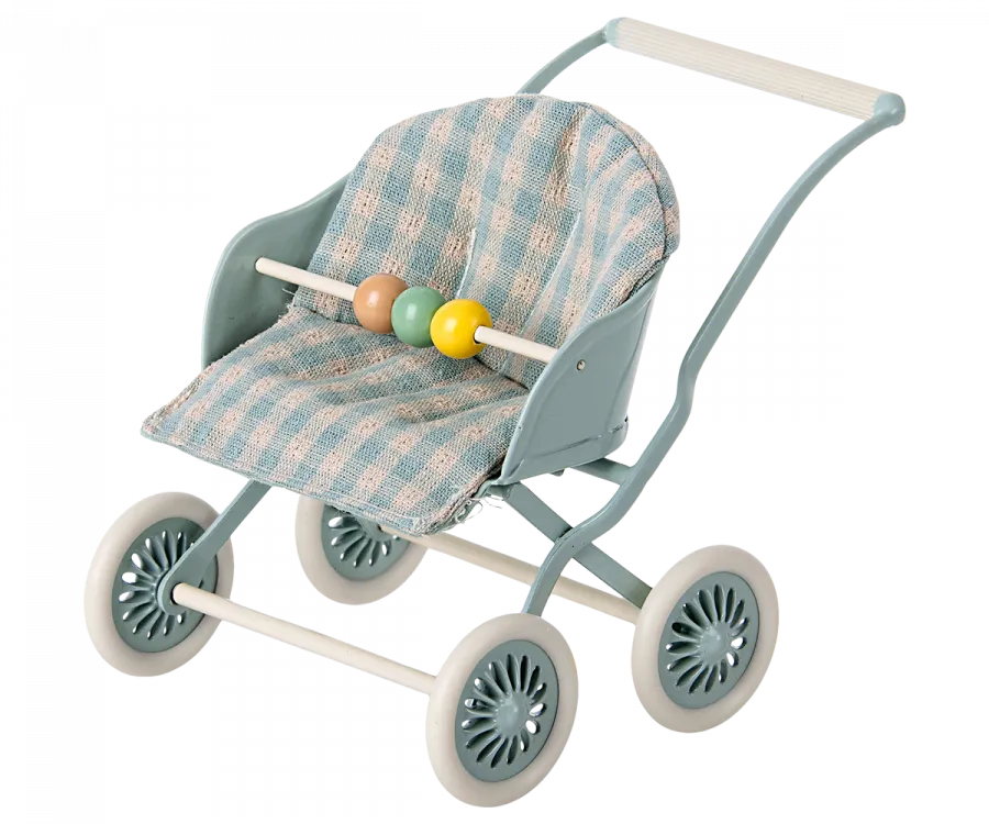 Furniture For Mouse - Stroller - Blue