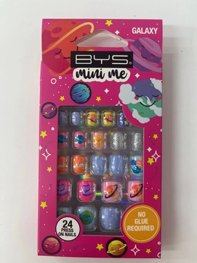Galaxy mini me stick on nails BYS