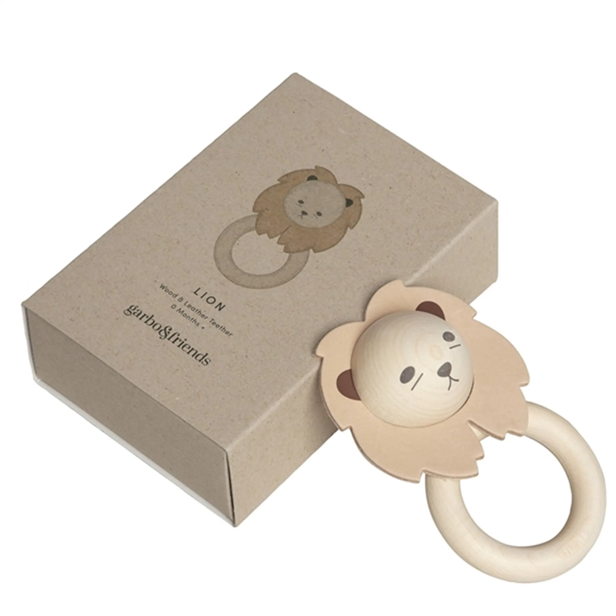 Garbo&Friends Teether Lion