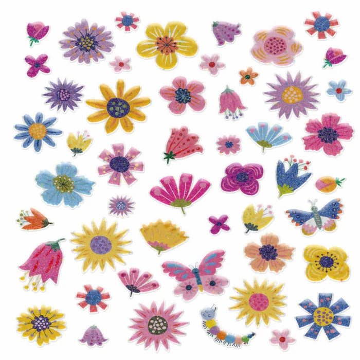 Garden puffy Stickers