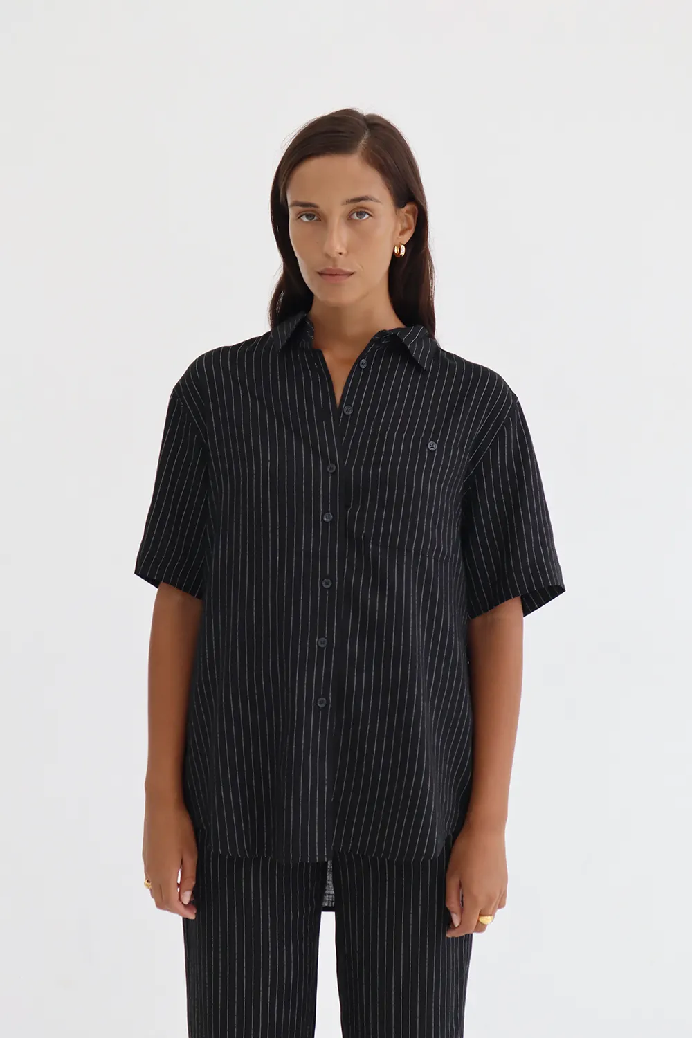 Genevieve Shirt Black
