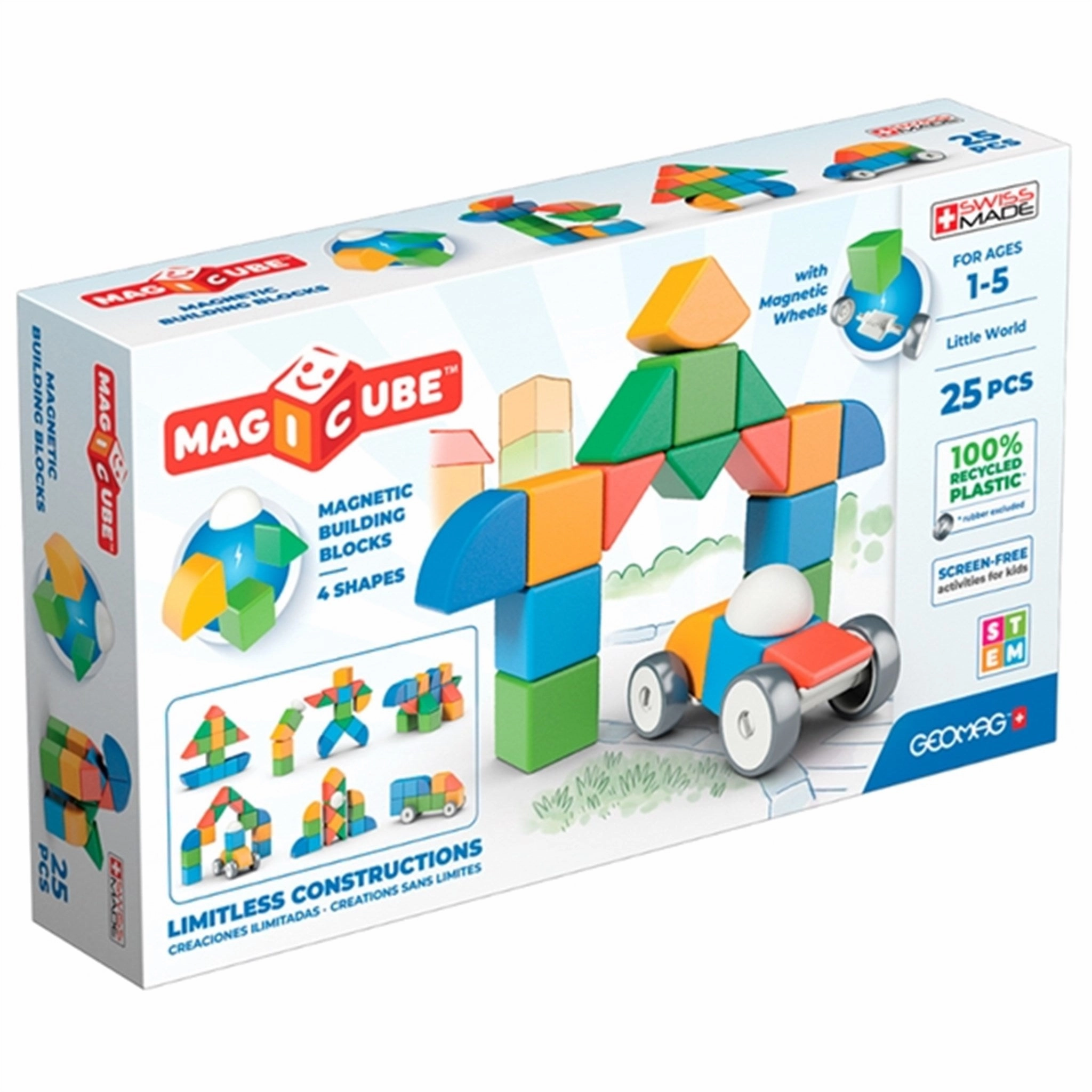 Geomag Magicube Recycled Shapes