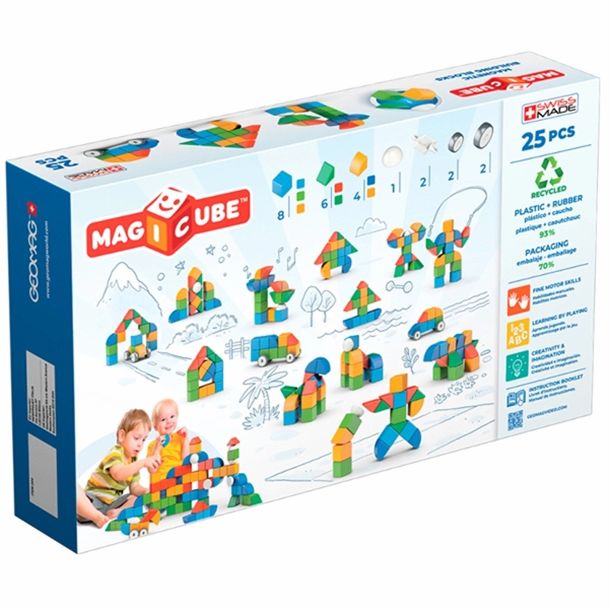 Geomag Magicube Recycled Shapes