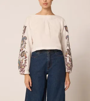 Georgia Blouse | Veneto Paisley