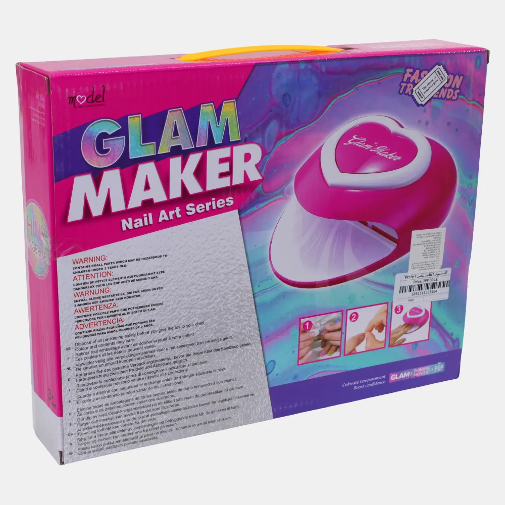 Glam Maker - Girls Nail Accessories Set