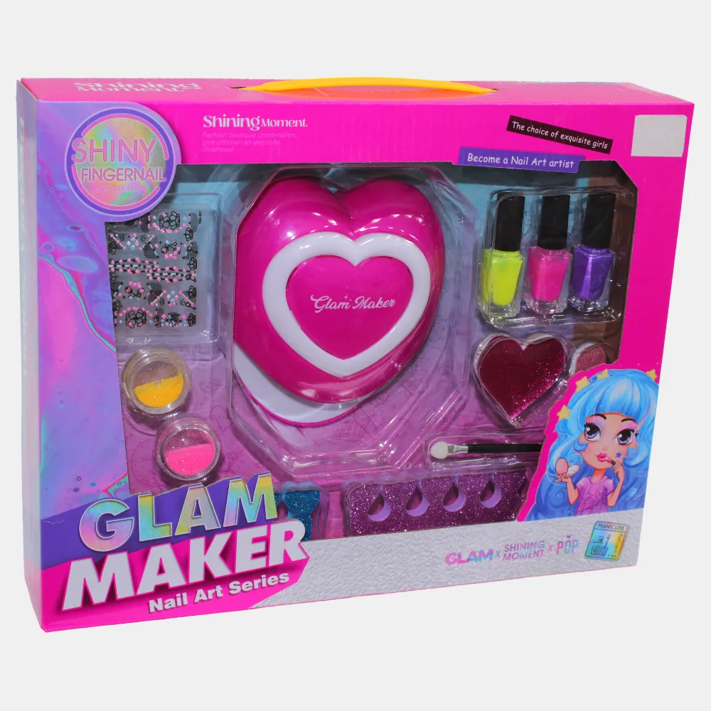 Glam Maker - Girls Nail Accessories Set