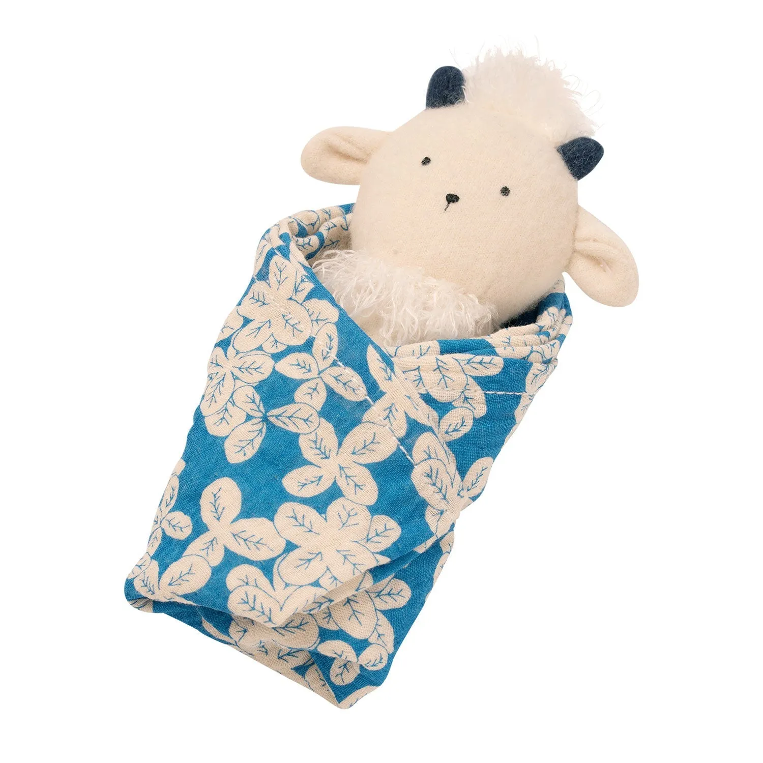 Goat Rattle   Burp Cloth