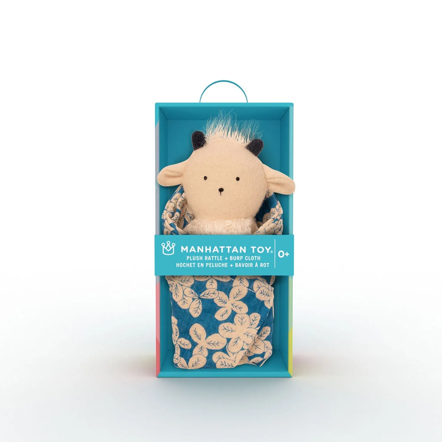 Goat Rattle   Burp Cloth