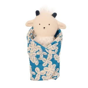 Goat Rattle   Burp Cloth