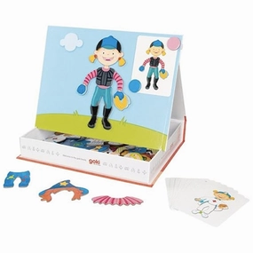 Goki Magnet Game - Girl
