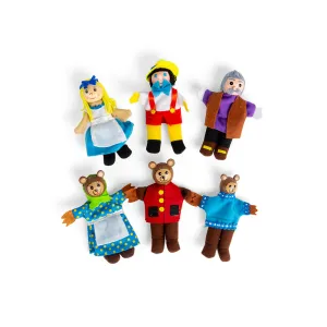 Goldilocks Finger Puppets