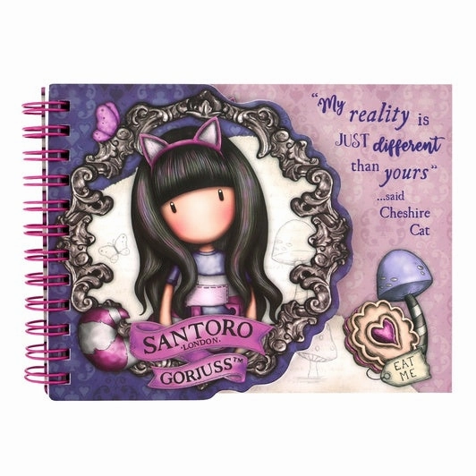 Gorjuss Layered Wirobound Notebook