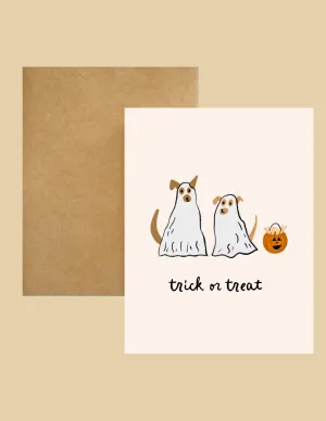 Greeting Card - trick or treat