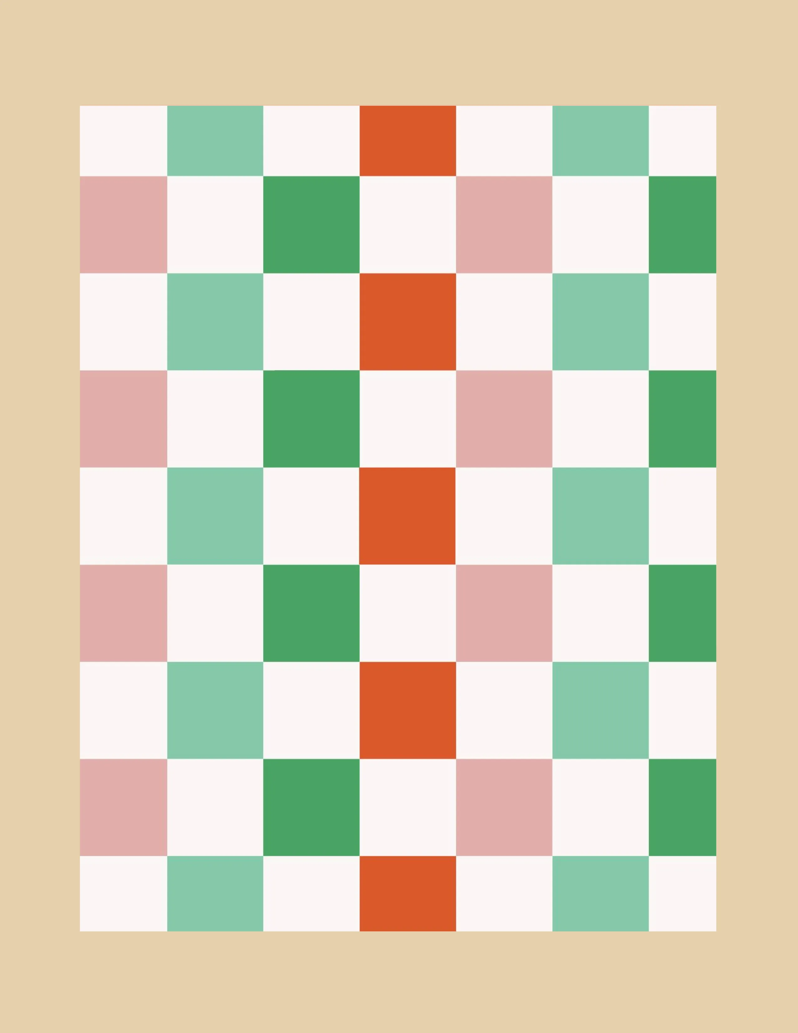 Greeting Cards - Blank Checker