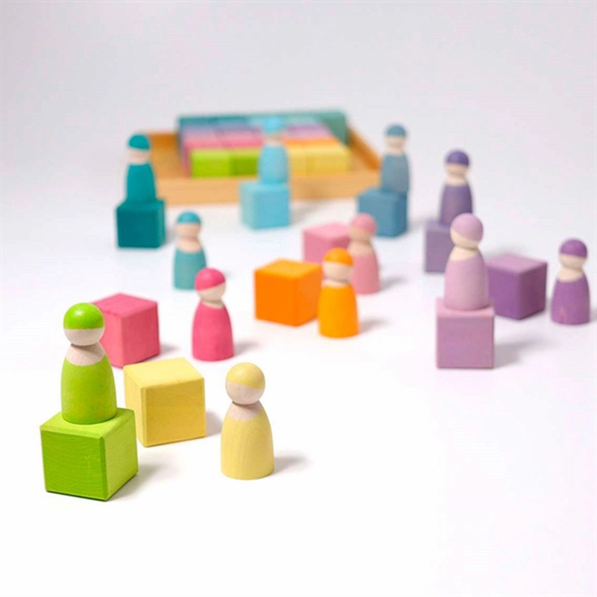 GRIMMS Blocks Pastel Mosaic
