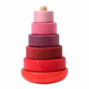 GRIMMS Stacking TowerPink Wobbly