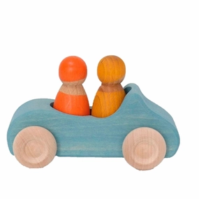 GRIMMS Toy Car Large Convertible Blue